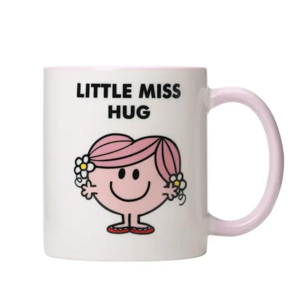 Mr Men White Chocolate & Rose Little Miss Hug Reusable Mug Candle Extra Image 1